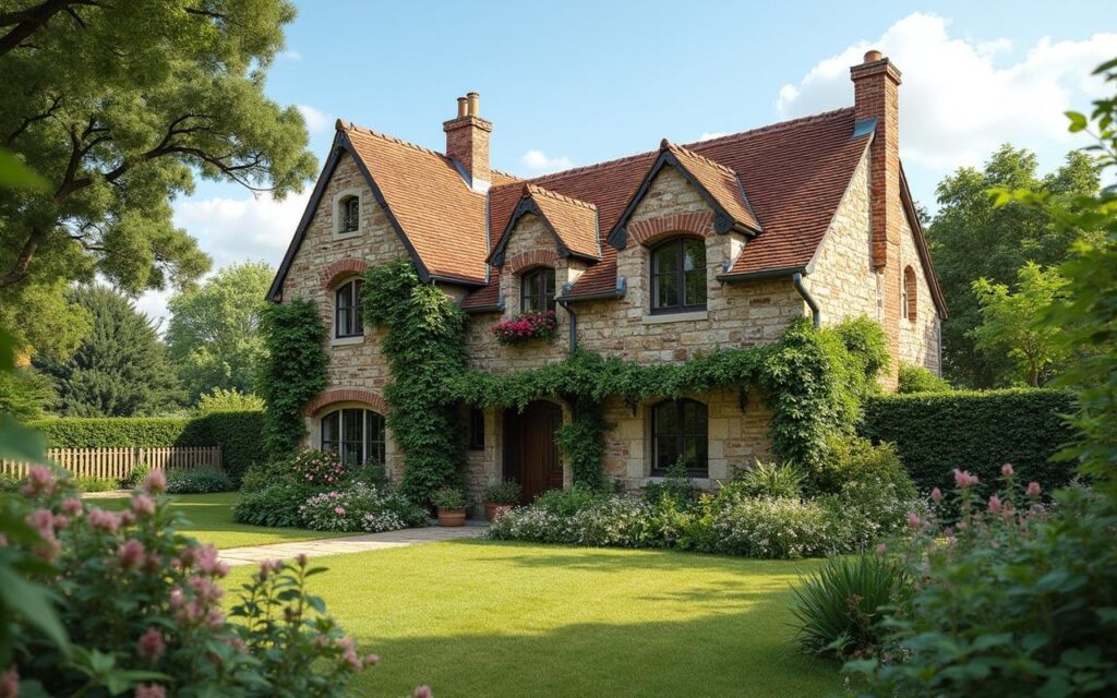 Maison traditionnelle en Normandie à moins de 100 000 euros avec jardin verdoyant