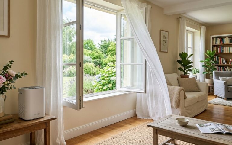 Aération et purification de l’air dans une maison